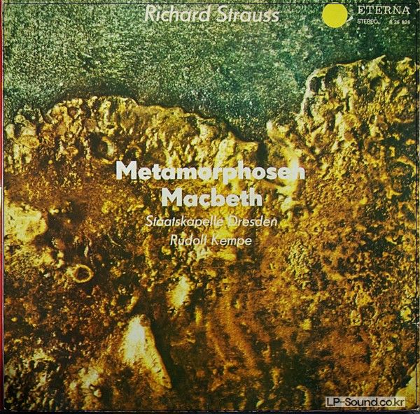 RICHARD STRAUSS - METAMORPHOSEN; MACBETH - ETERNA LP STEREO 1975 / 8 26 626
