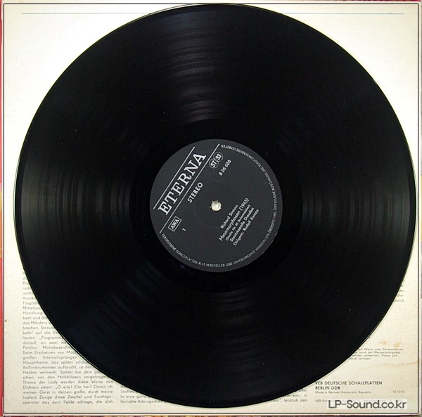 RICHARD STRAUSS - METAMORPHOSEN; MACBETH - ETERNA LP STEREO 1975 / 8 26 626