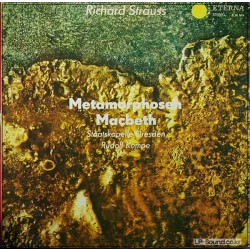 RICHARD STRAUSS - METAMORPHOSEN; MACBETH - ETERNA LP STEREO 1975 / 8 26 626