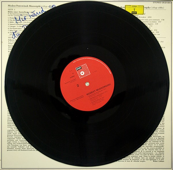 MODEST MUSSORGSKY - MüNCHNER PHILHARMONIKER - BILDER EINER AUSSTE  MARC ANDREAE