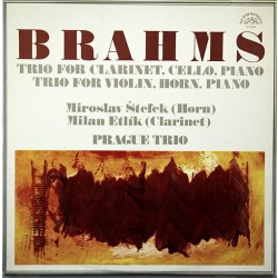 PRAGUE TRIO SADLO BRAHMS CLARINET & HORN TRIOS SUPRAPHON