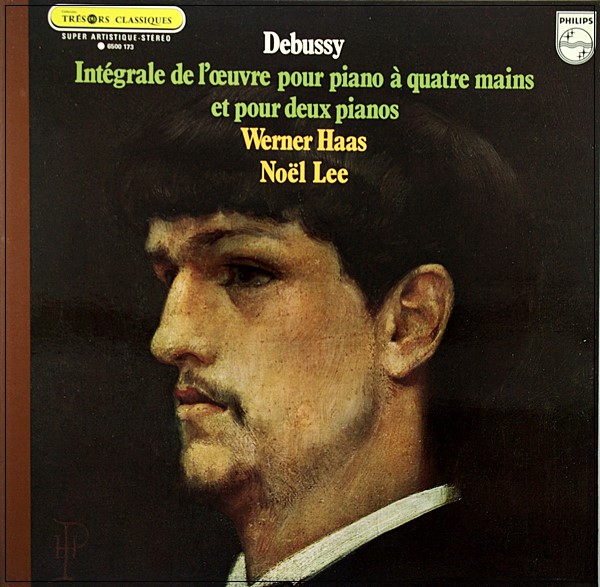 DEBUSSY - COMPLETE 4 HANDS PIANO WORKS - LEE / HAAS - 1971 