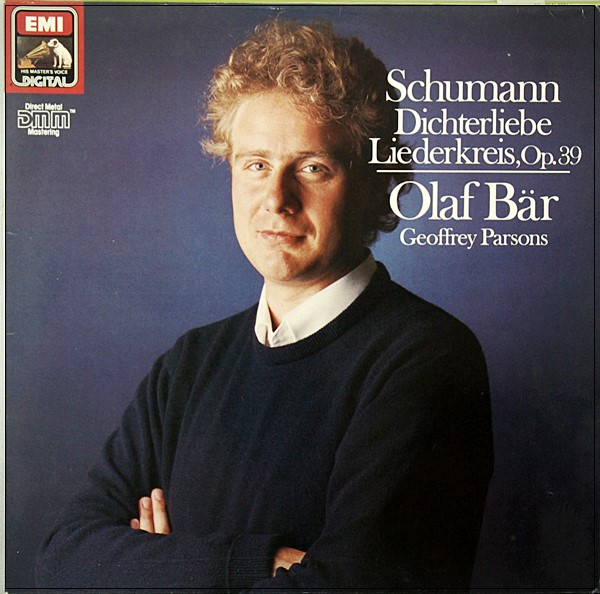 SCHUMANN - DICHTERLIEBE / LIEDERKREIS OLAF BAR  EL 27 0364 1