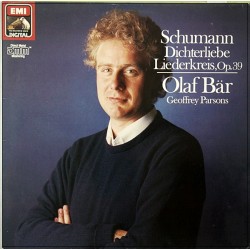 SCHUMANN - DICHTERLIEBE / LIEDERKREIS OLAF BAR  EL 27 0364 1