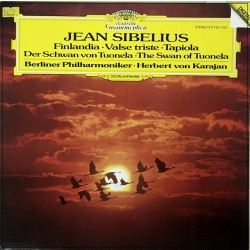 SIBELIUS FINLANDIA VALSE TRISTE TAPIOLA SWAN OF TUONELA KARAJAN DGG LP 413755-1