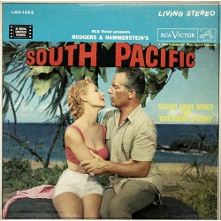 SOUTH PACIFIC SOUNDTRACK. GAYNOR, BRAZZI. 1958 LIVING STEREO LSO-1032.