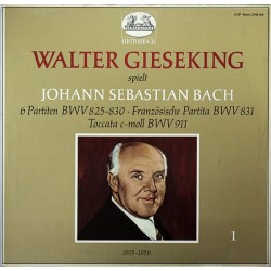 BACH WELL TEMPERED KLAVIER WALTER GIESEKING ORIG HELIODOR 2LP