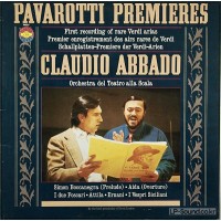 PAVAROTTI PREMIERES, CLAUDIO ABBADO - LP 1980