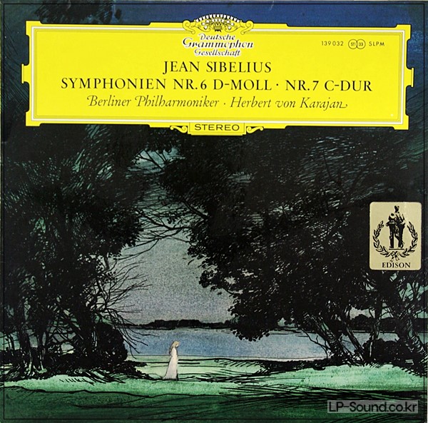 SIBELIUS SYMPHONIES 6 & 7 KARAJAN DGG 139 032