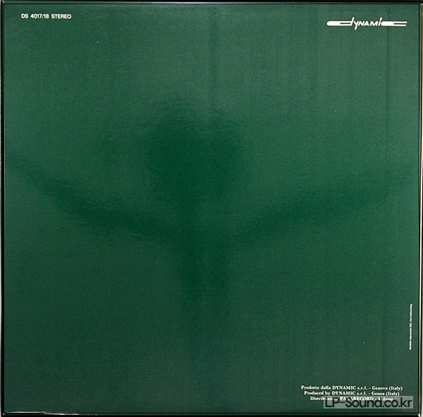 PAGANINI QUARTETTO4 QUARTETS FOR GUITAR & STRINGS - DYNAMIC DS 4017/18 (2LP)