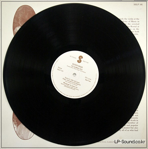 ALEXIS RAGO–ALEXIS RAGO PLAYS CHOPIN BALLADES  SSLP 141