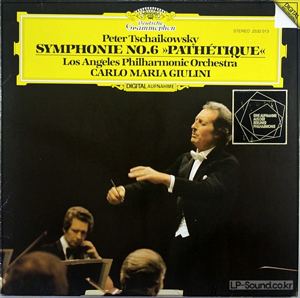 TCHAIKOWSKY SYMPHONIE NO 6 PATHETIQUE  GIULINI  DG2532 013