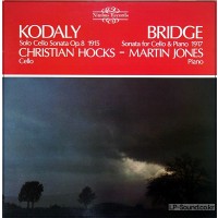 CHRISTIAN HOCKS CELLO RECITAL KODALY BRIDGE M JONES NIMBUS