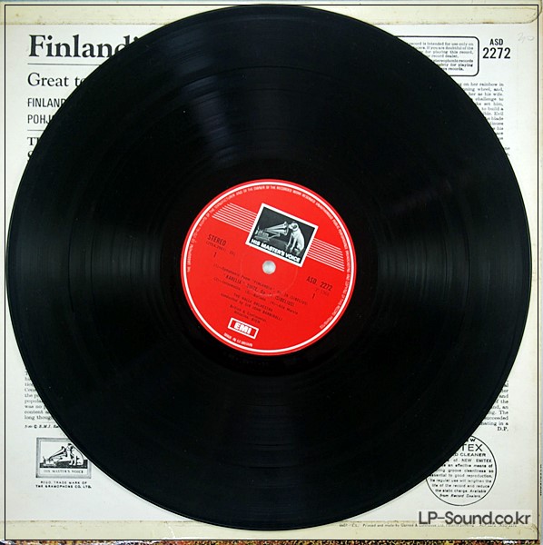 SIBELIUS - FINLANDIA: GREAT TONE POEMS OF SIBELIUS  ASD 2272