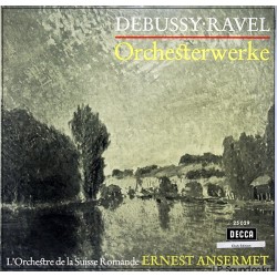 DEBUSSY RAVEL ORCHESTR WERKE  ANSERMET  ROYAL SOUND 25029