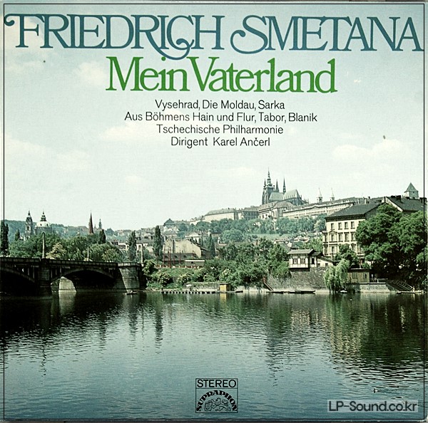 SMETANA MA VLAST  KAREL ANCERL  SUPRAPHON 80 187  2 LP