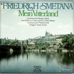 SMETANA MA VLAST  KAREL ANCERL  SUPRAPHON 80 187  2 LP