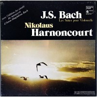 BACH / SUITES POUR VIOLONCELLE / N.HARNONCOURT  HM381-3 3LP BOX