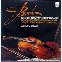 BACH 6 SONATEN UND PARTITEN FÜR VIOLINE  ARTHUR GRUMIAUX