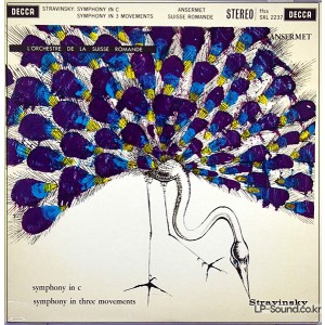 STRAVINSKY ANSERMET SYMPHONY IN C MAJOR  SXL 2237