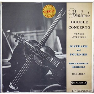 BRAHMS: DOUBLE CONCERTO OISTRAKH/FOURNIER GALLIERA SAX 2264