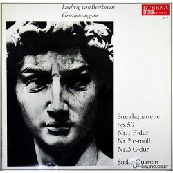 BEETHOVEN, SUSKE-QUARTETT OP.59 NO.01/2/3 ETERNA 8 25 996-7