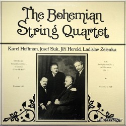 SMETANA / SUK - STRING QUARTETS LP, BOHEMIAN QUARTET, PARNASSUS 1001