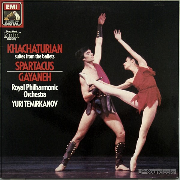 KHACHATURIAN   YURI TEMIRKANOV - SPARTACUS GAYANEH RPO EMI DIGITAL