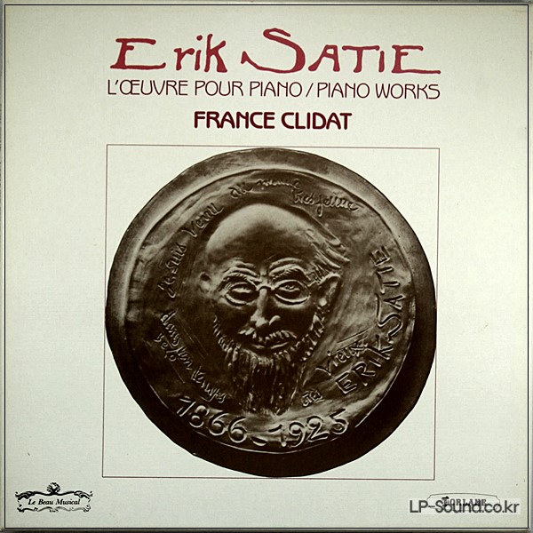 FORLANE - FRANCE CLIDAT - ERIK SATIE - PIANO WORKS - 5LP BOX