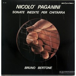 PAGANINI SONATE INEDITE PER CHITARRA LP DYNAMIC BERTONE