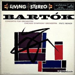 BARTOK CONCERTO FOR ORCHESTRA-FRITZ REINER RCA LIVING  SD LSC 1934