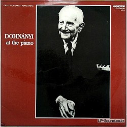 DOHNANYI ERNO - PIANO WORKS & RECITAL PIECES, HI-FI STEREO HUNGAROTON 2LP