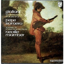 PEPE ROMERO, ASMF, MARRINER: GIULIANI GUITAR  PHILIPS 9500 320