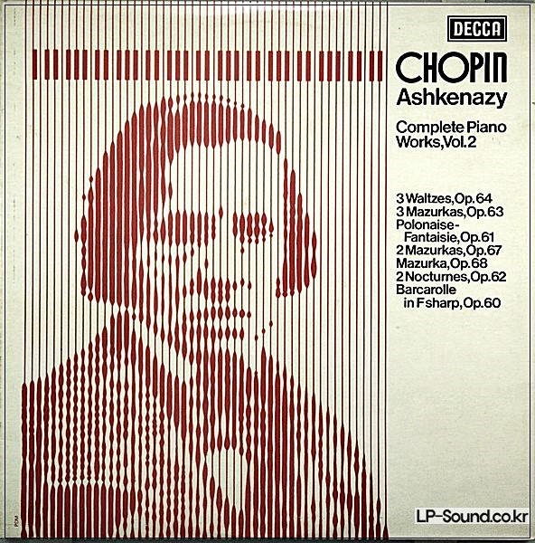 ASHKENAZY* CHOPIN PIANO WORKS VOL.2  SXL 6801