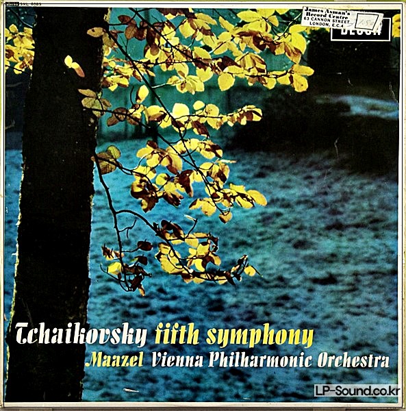 TCHAIKOVSKY SYMPHONY NO. 5 LP MAAZEL  SXL 6085