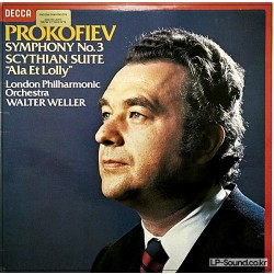 SERGEI PROKOFIEV – SYMPHONY № 3/SCYTHIAN SUITE (WALTER WELLER) DECCA SXL 6852