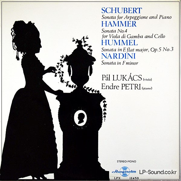 SCHUBERT/HAMMER/HUMMEL/NARDINI LUKACS/PETRI HUNGAROTON