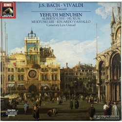 BACH VIVALDI CONCERTI MENUHIN ALBERTO LYSY HMV  EL 27 0561 1