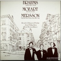 BRAHMS MOZART MERSSON  TRIO PRELUDIO PH 822