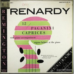 PAGANINI 12 / PAGANINI CAPRICES- REMINGTONOSSY RENARDY,REMINGTON R-199-146
