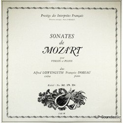LOEWENGUTH DOREAU MOZART SONATAS PIANO RARE FAR 04