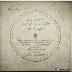 MOZART VIOLIN SONATA COLLECTION DES DISCOPHILES FRANCAIS BOSKOVSKY/KRAUS DF121-122