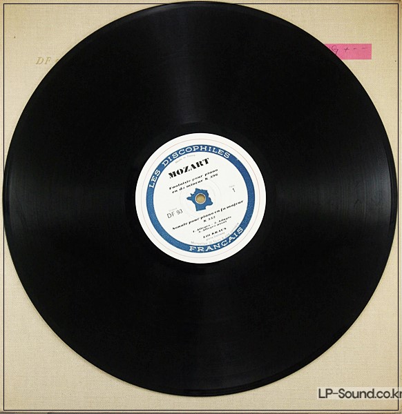 MOZART VIOLIN SONATA COLLECTION DES DISCOPHILES FRANCAIS BOSKOVSKY/KRAUS DF 93