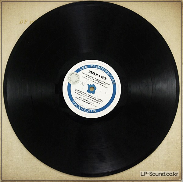 MOZART VIOLIN SONATA COLLECTION DES DISCOPHILES FRANCAIS BOSKOVSKY/KRAUS DF 121