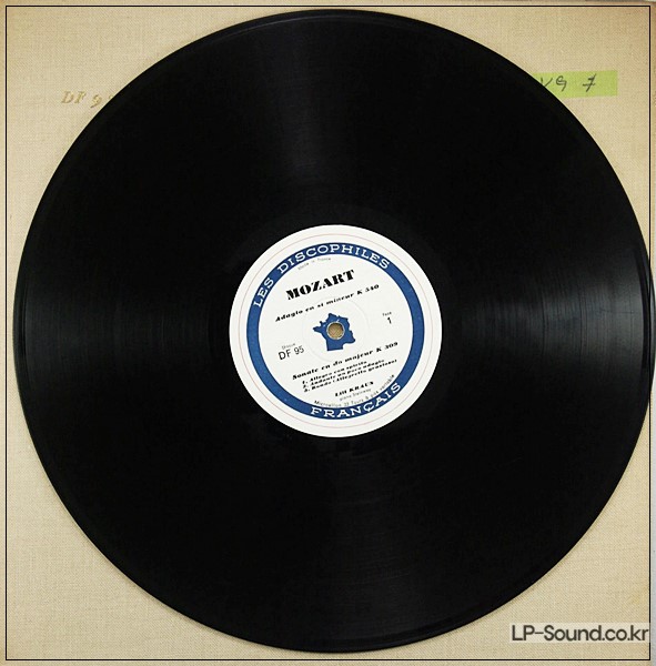 LILI KRAUS / MOZART / LES DISCOPHILES FRANCAIS DF 95