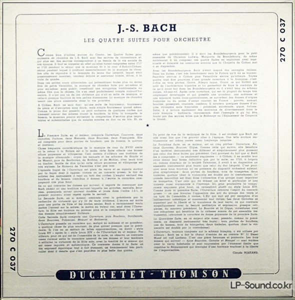 KURT REDEL BACH FRENCH 10