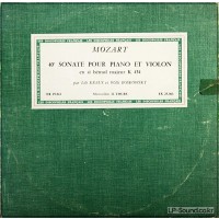 MOZART BOSKOWSKY / KRAUSS - SONATA FOR VIOLIN & PIANO KV 454 10