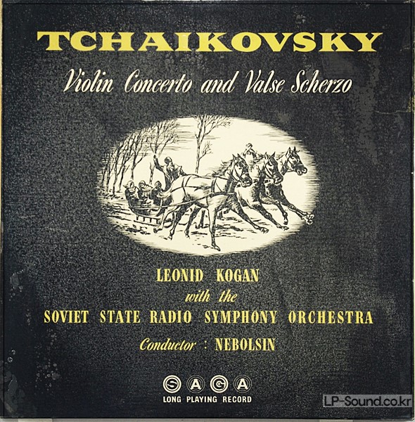 TCHAIKOVSKY: VIOLIN CONCERTO, KOGAN, NEBOLSIN SAGA, XID 5022,
