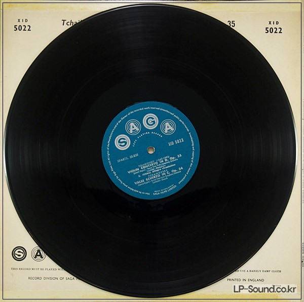 TCHAIKOVSKY: VIOLIN CONCERTO, KOGAN, NEBOLSIN SAGA, XID 5022,