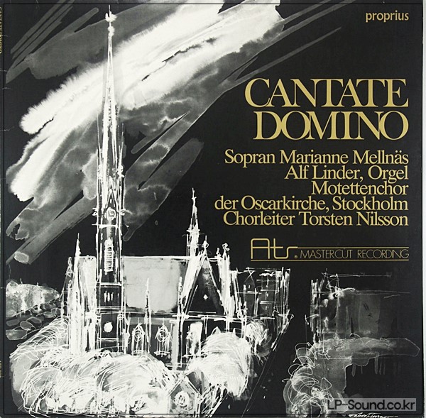 CANTATE DOMINO - VARIOUS ARTISTS - OOP 2002  PROPRIUS 7762